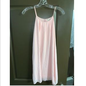 Monteau pink flowy mini dress Medium